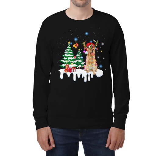 Golden Retriever Christmas New T shirt